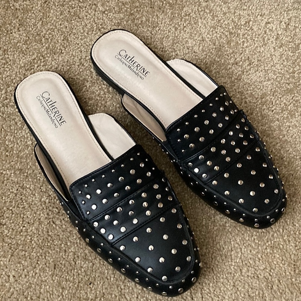 CATHERINE Catherine Malandrino studded flat mule